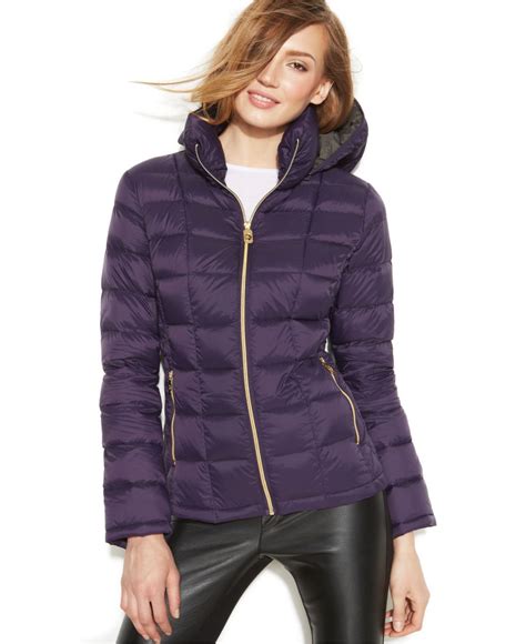 michael kors purple jacket|Michael Kors jackets outlet.